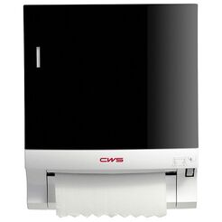 CWS Hygiene Paper Towel Dispenser, black ABS plastic