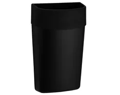 Cesto de basura 40l Merida AMADEUS Silky Black, plástico