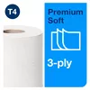 Papier toaletowy Tork 110317 T4 3 warstwy 12 cm średnica 34,7 m biała celuloza – miękkość i delikatność