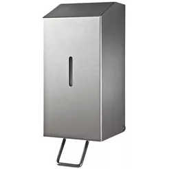 Sanitario soap dispenser 800 ml, matte stainless steel