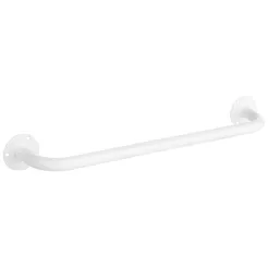Soporte recto para personas con discapacidad Faneco 25 mm, 100 cm, color blanco