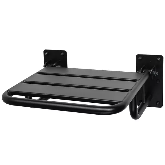 Folding shower seat Faneco ⌀ 25 mm black steel
