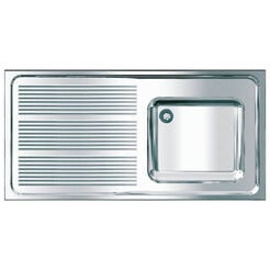 Fregadero industrial KWC 600 × 1000 × 1200 mm