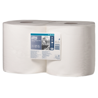 Tork paper wipes for tough stains Tork 2 pieces 2 layers 264 m white cellulose