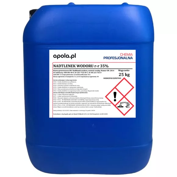 Nadtlenek wodoru roztwór wodny 35% (perhydrol)