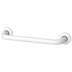 Soporte recto para personas con discapacidad Faneco ⌀ 32 mm 50 cm, acero color blanco
