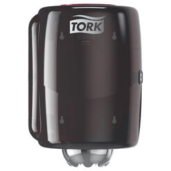 Tork roll towel dispenser m², red-black ABS plastic