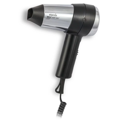 Hotel hair dryer Starmix TFC16 1600 W, black ABS plastic
