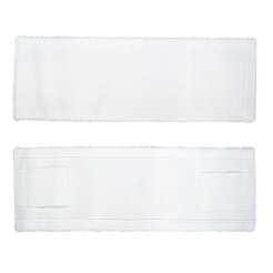 Mop s klipom z mikrovlákna biely 50 x 17 cm