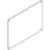 Lustro natynkowe 400 x 300 x 1 mm RODAN - rys.1
