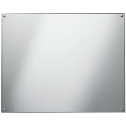 Franke glänzender Stahl Badezimmerspiegel 30x40 cm