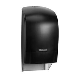 Toilettenpapierhalter für 2 Rollen Katrin INCLUSIVE Mini Kunststoff schwarz