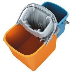 Set de limpieza: cubos de 6 l y 20 litros con escurridor PIKO IV Splast
