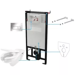 Zostava WC podomietová VITAL 6 v 1