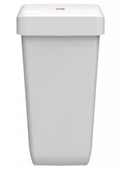 Odpadkový kôš 43 litrov CWS Hygiene, biely plast