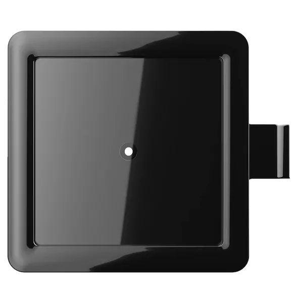 Tork product description frame, black ABS plastic