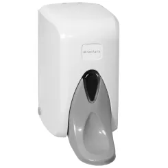 Lokálny dávkovač tekutého mydla SANITARIO ESTE 0,5 litra biely plast