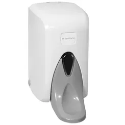 Elbow soap dispenser Sanitario ESTE 500 ml, white ABS material