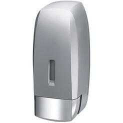 Dávkovač tekutého mýdla Bisk MASTERLINE l2 1000 ml, stříbrný ABS plast