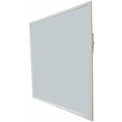 Espejo abatible 700 x 500 mm Faneco, acero inoxidable mate