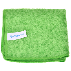 Microfibre Cloth Green CleanPRO ULTRA SOFT 30x30 cm