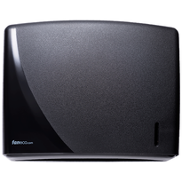 Zamykany na klucz elegancki pojemnik na ręczniki w składce Faneco DARK