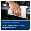 Czyściwo włókninowe do trudnych zabrudzeń przemysłowych w dużej rolce Tork 520304 exelCLEAN 361 m szare – przykład użytkowania