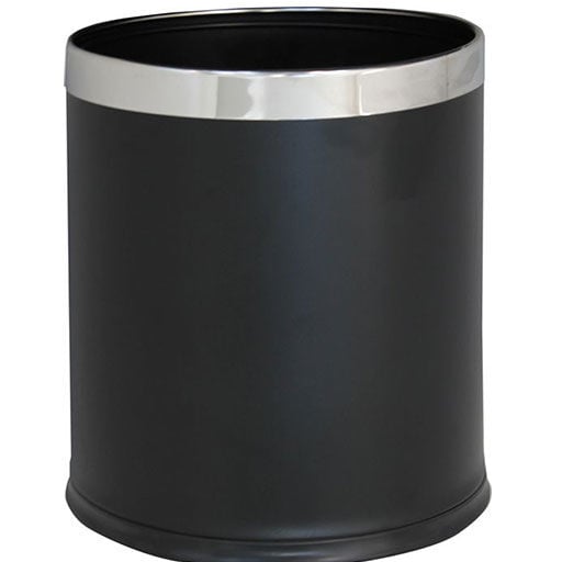 10-liter trash can Merida STELLA PLUS, matte stainless steel