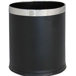 10-liter trash can Merida STELLA PLUS, matte stainless steel