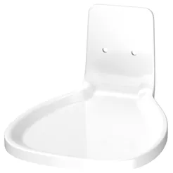 Tork drip guard, white ABS plastic