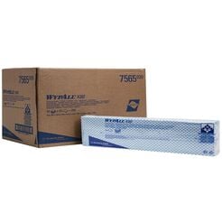 Utierky z netkanej textílie v rolkách Kimberly Clark Wypall X80 1 vrstva celulóza modré