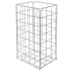 Cesto de basura de 54 litros Sanitario, acero inoxidable mate