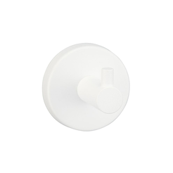 Jednoduchý háčik do kúpeľne Merida STELLA White Line biely mosadz