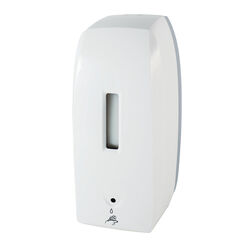 Touchless hand sanitizer dispenser ASL1 BISK 1 liter plastic white