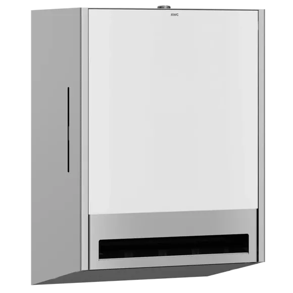 Nádoba na papírové ručníky KWC Exos bílá