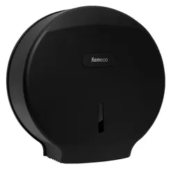 Držák na toaletní papír Faneco CALMA BLACK, černý ABS plast