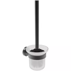 WC-Bürste mit Behälter JASMIN hängend, schwarz