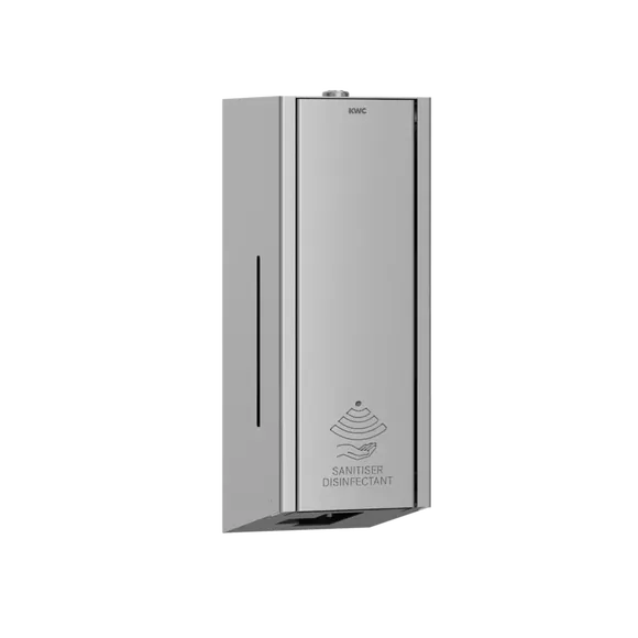 Berührungsloser Desinfektionsmittelspender 800 ml KWC Exos, mattes Edelstahl