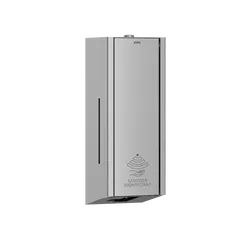 Dispensador de desinfectante de manos sin contacto 800 ml KWC Exos, acero inoxidable mate