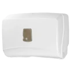 Držiak na papierové utierky ZZ 250 ks MINI Sanitario, biele ABS