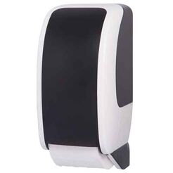 Držiak na toaletný papier 2 role JM-Metzger COSMOS Automatic, čierno-biele ABS