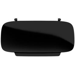 Tork 50-liter rectangular trash can lid, black plastic