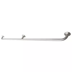 Rovný úchyt Faneco ⌀ 32 mm 120 cm, matná nerezová oceľ