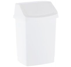 Mülleimer 25 Liter Curver CLICK-IT Kunststoff weiß