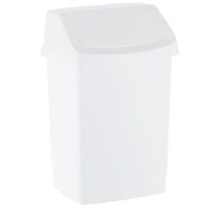 Müllbehälter 25 Liter Curver CLICK-IT, weißer Kunststoff