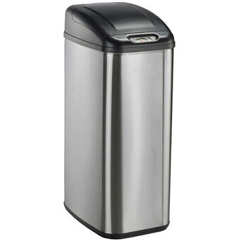 Automatic trash can 50 l Ninestars stainless steel
