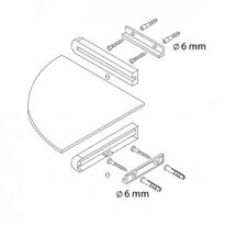 Półka do łazienki bisk