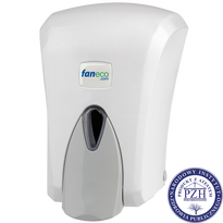 Dozownik do mydła w pianie Faneco POP 1 litr plastik biały