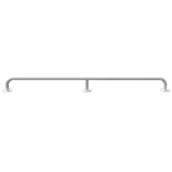 Griff für Behinderte einfach Faneco ⌀ 25 mm, 170 cm, Stahl weiß