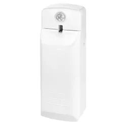 Ambientador automático con sensor de movimiento Sanitario, material blanco ABS